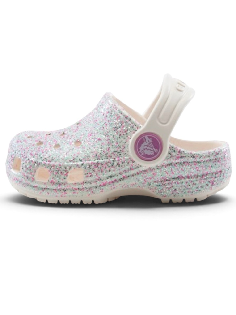 Crocs Toddler Classic Glitter Clogs